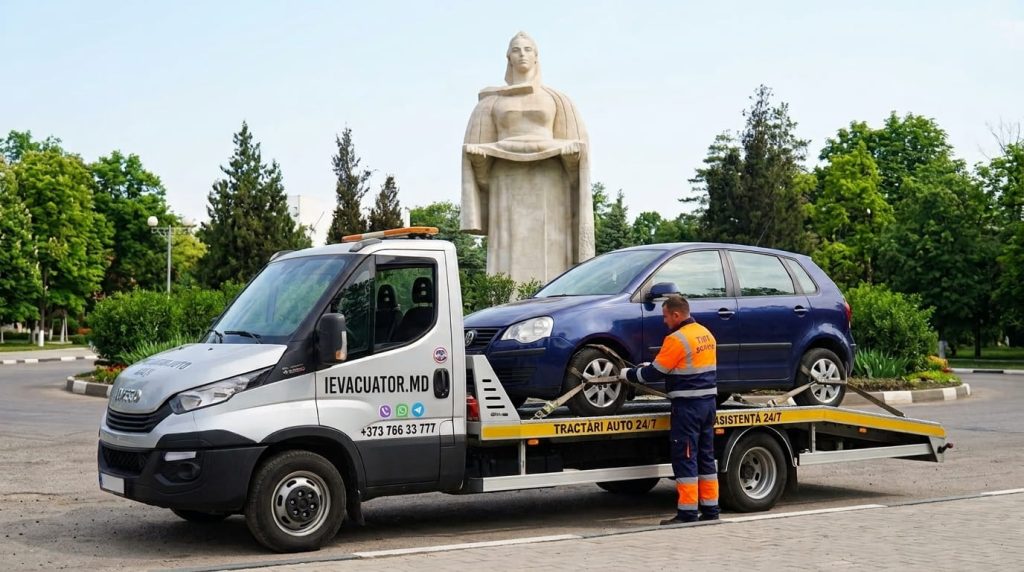 Evacuator Bălți 24/7 - Servicii de Tractări Auto Rapid